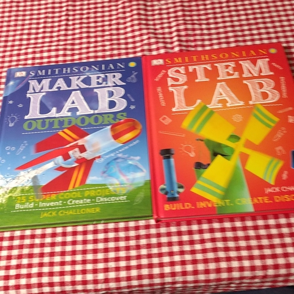 Smithsonian Maker Lab and Stem Lab books